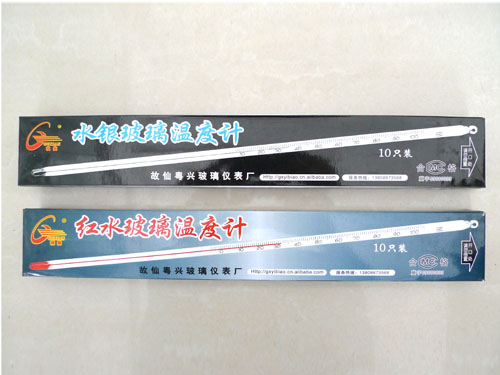 水銀溫度計(jì)，紅水玻璃溫度計(jì)
